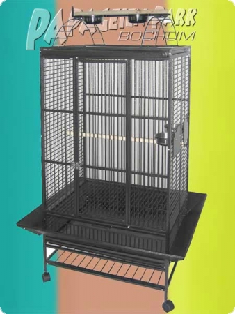 Parrot aviary Villa Merkur