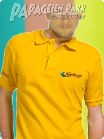 Polo shirt - Color Gold-Yellow - Unisex