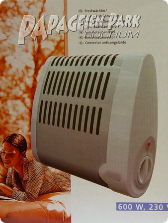 Frost protection convector 600W