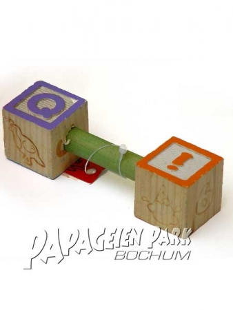 Cube barbell