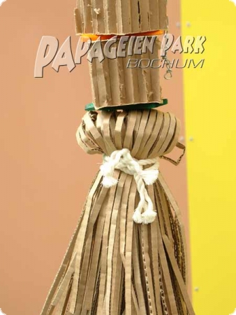 Hanging toy cardboard silhouette