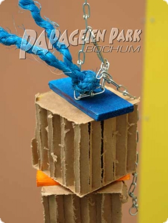 Hanging toy cardboard silhouette
