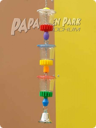 Acrylic hanging toy chain boxes