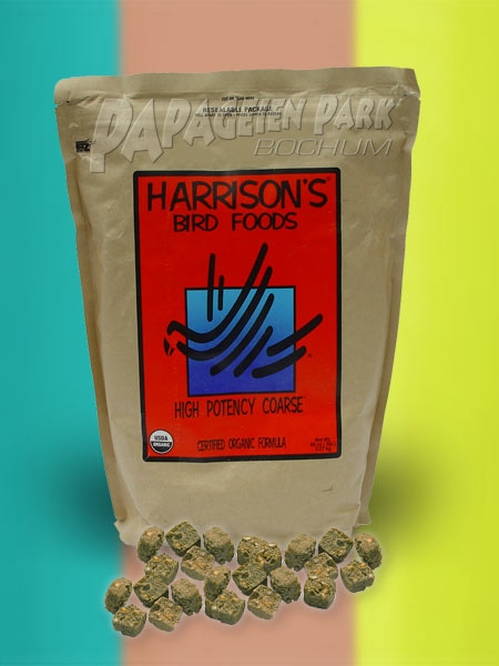 Kleinpackung 450 g Zuchtfutter grob Dr Harrison Rot 
