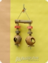 Natur line toy double coconut foraging fun