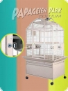 Parrot aviary Villa Regina XXL white