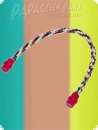 Wire rope coloured B - medium 64cm / 25.2inches