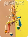 Leather tassel hanging toy