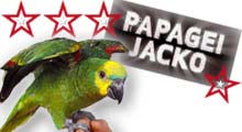 Papageienpark Shop: offizieller Futter- und Zubehörlieferant von Papagei Jacko