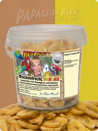 Heike Mundt& 039;s dried fruit BANANA 150g