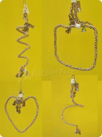 Colorful cotton wire rope 118cm &Oslash; 1 5cm