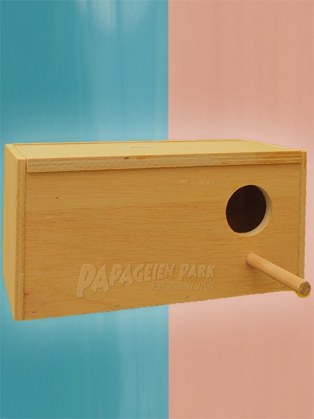 Small parrot & parakeet nesting box 28 5 x 14 x 14cm