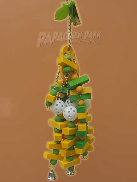 Hanging toy wooden pear 50cm