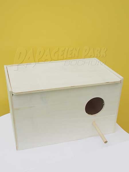 Small parrot & parakeet nesting box 30 x 19 x 18 cm