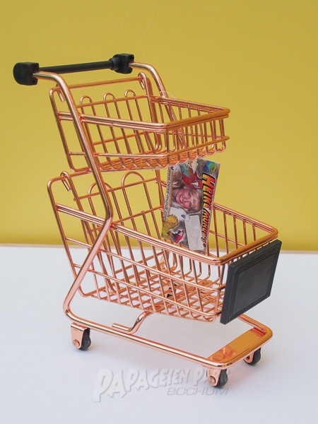 Play shopping cart 14cm