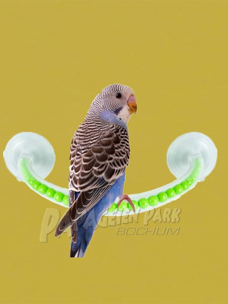 Budgie suction cup pearl seat tube flexible Ø 1 3cm