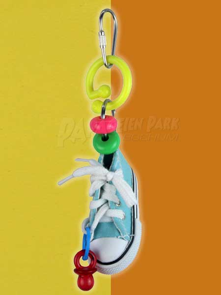 Hanging toy with toy shoe 15cm