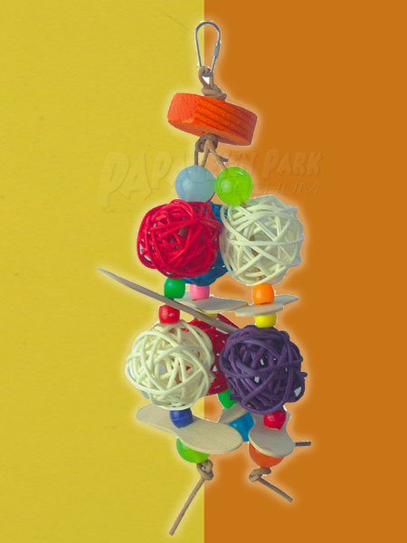 Hanging toy willow ball trilogy 20cm