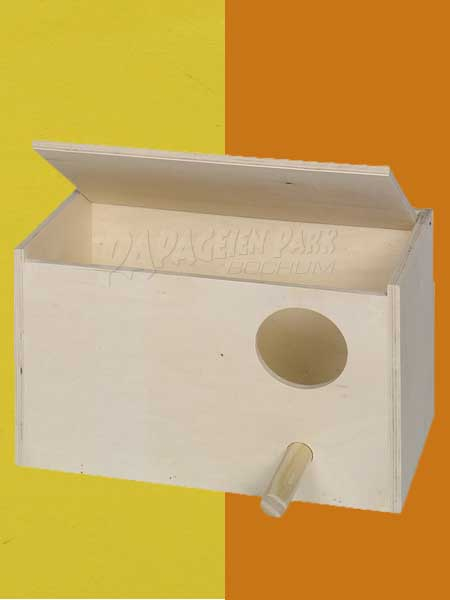 Nesting box for large parakeets 40cm