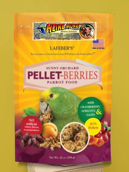  Lafeber Pellet Berries Sunny Orchard Papageienfutter 284g