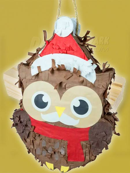 Weihnachtseule Pinata Vogelspielzeug