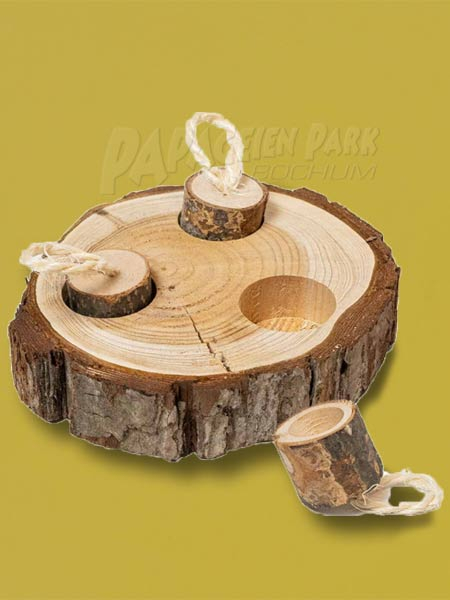 Rindenholz Puzzle 10cm