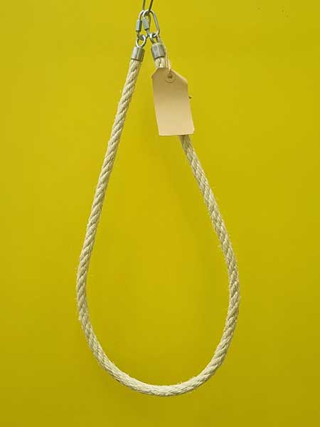 Sisalseil Rinschraube Schäkel 12mm 200cm