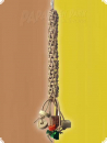 Leather braid simplicity - 40 cm