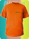 T-Shirt - Farbe Orange - Unisex
